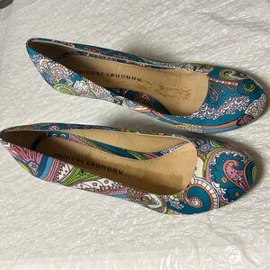 Chinese Laundry Blue and Green Heels Elegant Design